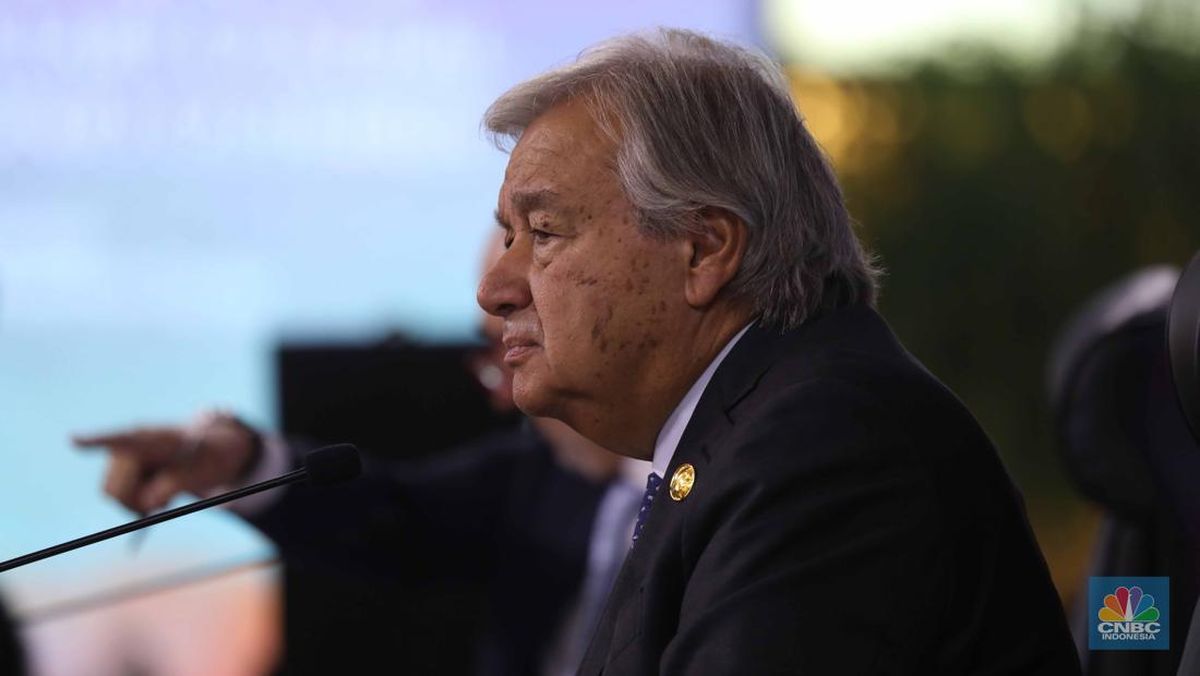 Sekjen PBB Guterres: Pidato tentang Kekacauan Dunia