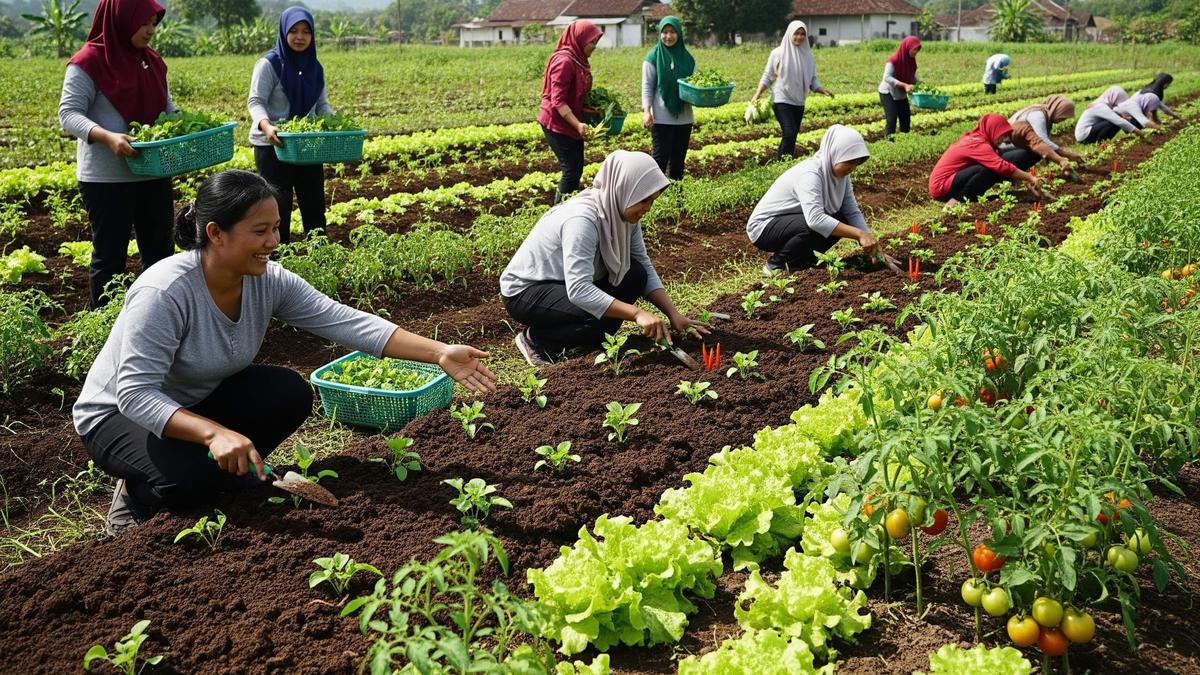 Ibu PKK: Kunci Ketahanan Pangan Keluarga