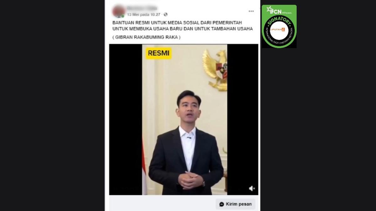 Hati-Hati Hoaks Modal Usaha Catut Tokoh Publik