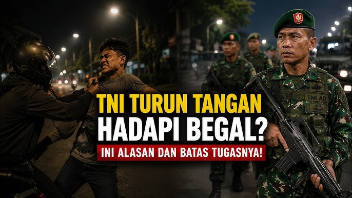 TNI dan Begal: Perspektif Terhadap Keamanan