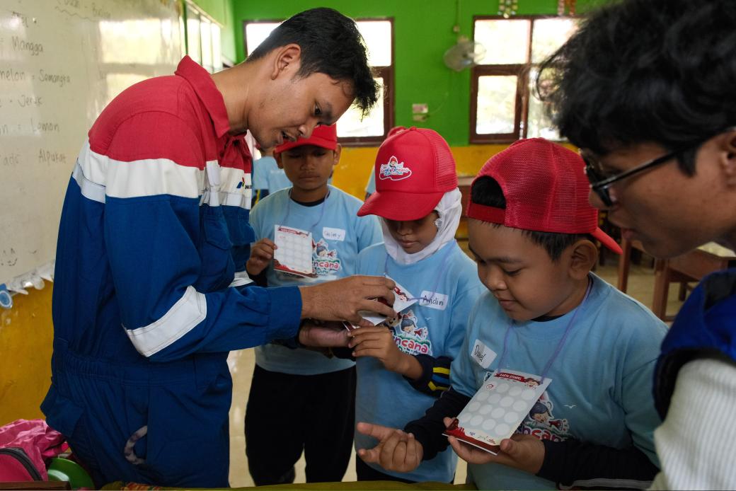 Pertagas OEJA Latih Kesiapsiagaan Bencana pada Siswa SDN 40…